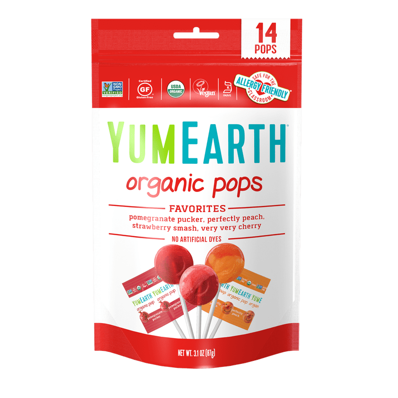YumEarth Organic Assorted Flavor Lollipops
