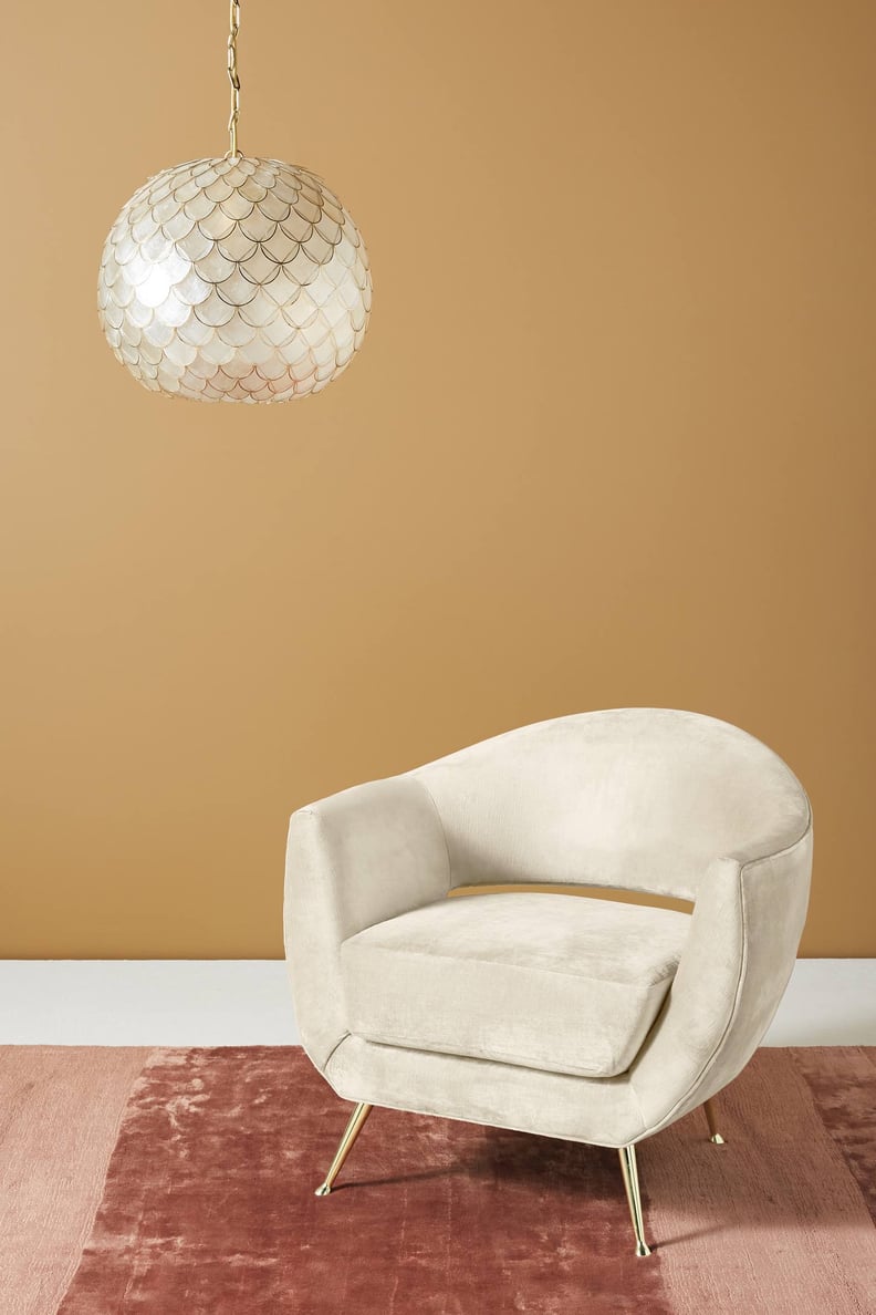 Lucca Slub Velvet Chair