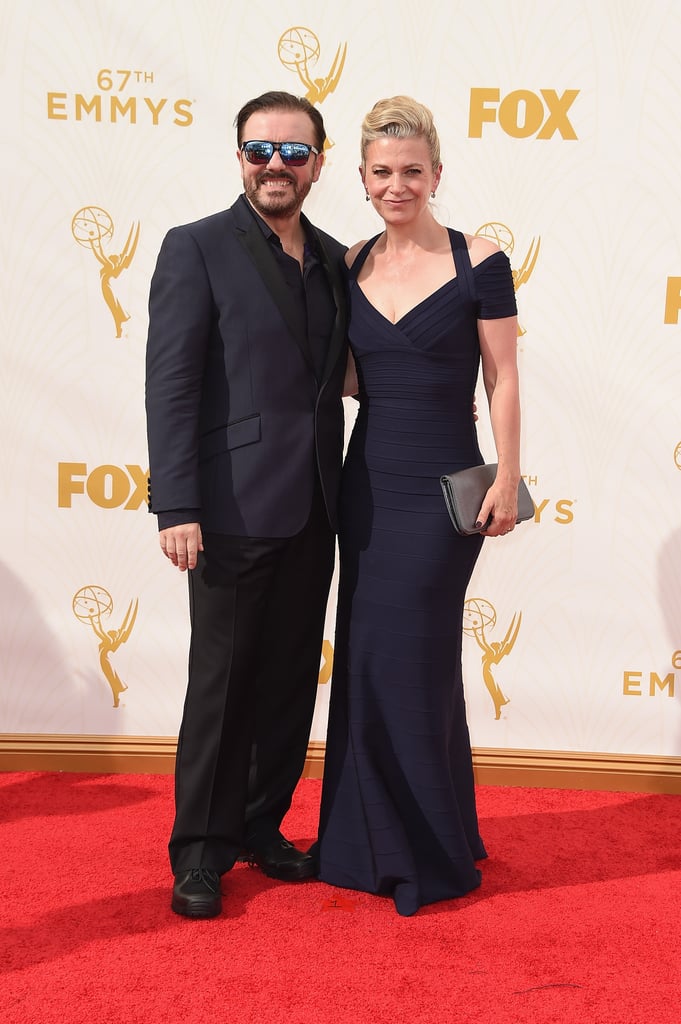 Ricky Gervais and Jane Fallon