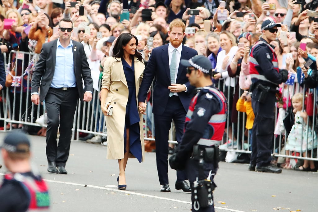 Meghan Markle Gets Scared During Australia Tour