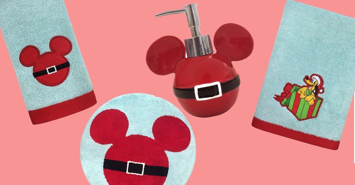 Disney Christmas Bathroom Collection at Bed Bath and Beyond | PS Family