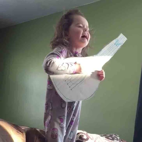 3-Year-Old Girl Sings "Hello" by Adele