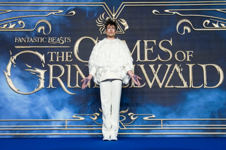 Ezra Miller at Fantastic Beasts 2 London Premiere 2018