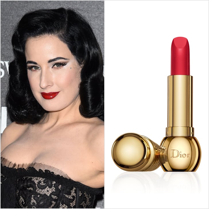Dita von Teese | Celebrity Lipstick Colors | POPSUGAR ...