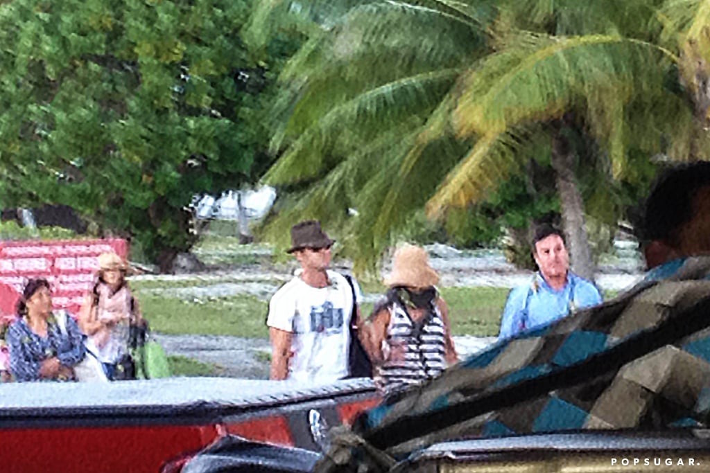 Jennifer Aniston & Justin Theroux Bora Bora Honeymoon Photos