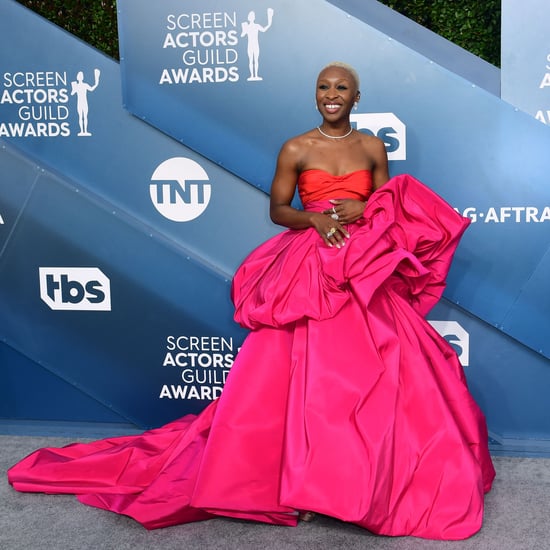 Cynthia Erivo's Pink and Red Gown at the SAG Awards 2020