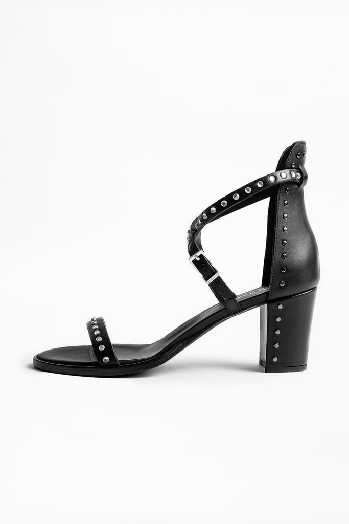 Zadig & Voltaire May Studded Leather Sandals