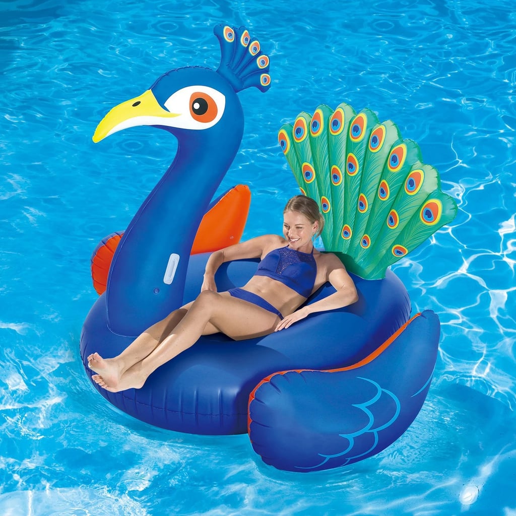 peacock water float