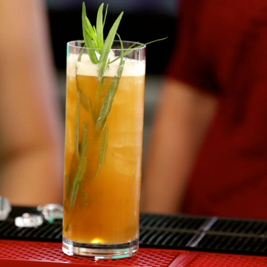 Chamomile Bourbon-Beer Cocktail