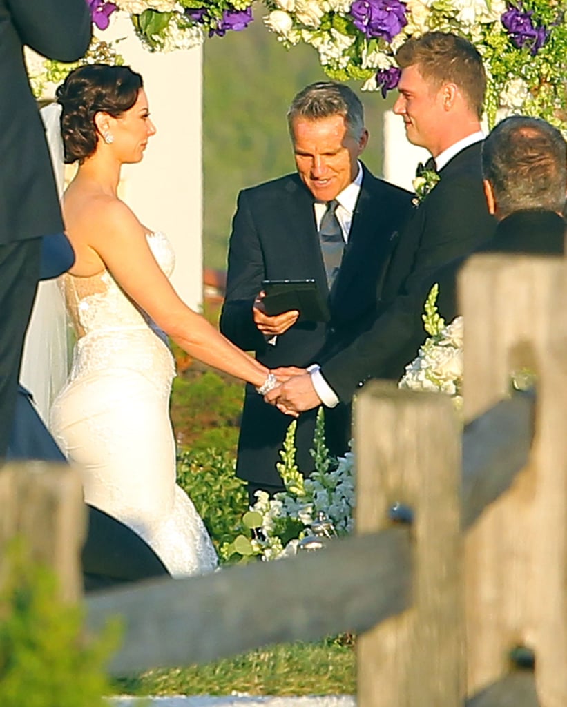 Nick Carter's Wedding Pictures in Santa Barbara