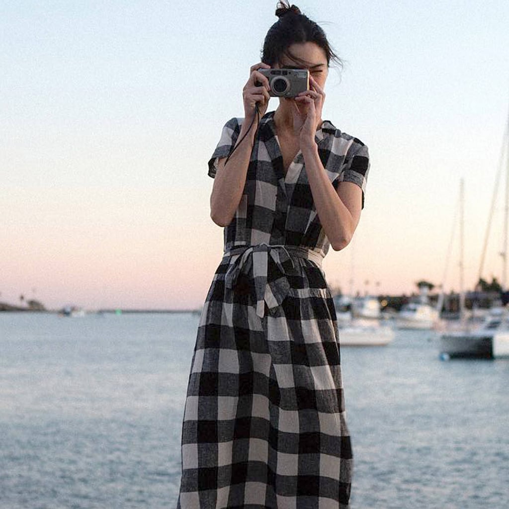 loft vine flutter wrap dress
