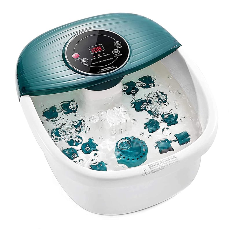 Foot Spa Bath Massager With Heat, Bubbles, Vibration