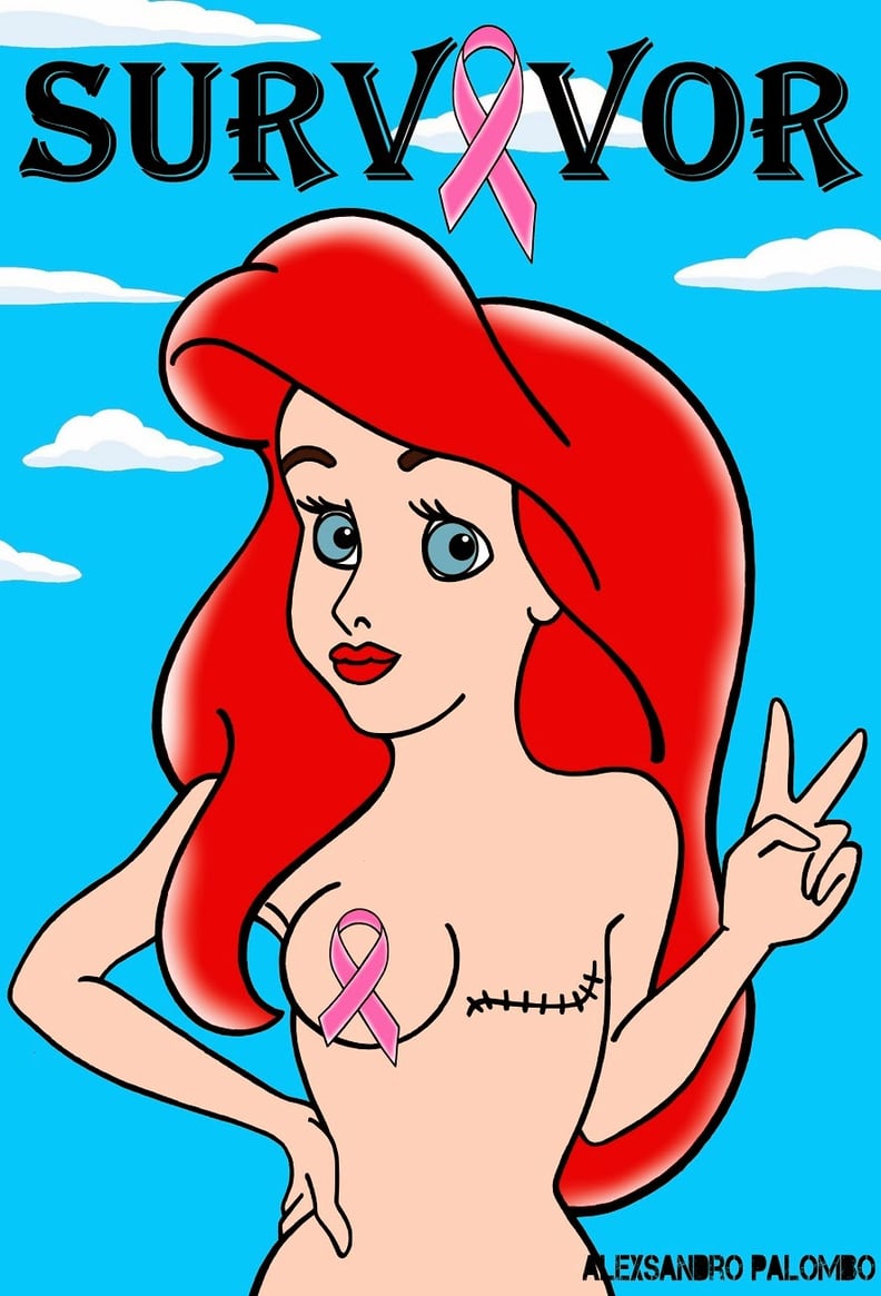 Ariel as a Breast Cancer Survivor
