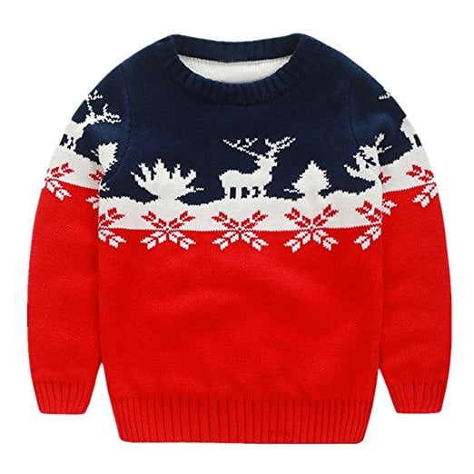 LittleSpring Christmas Sweater