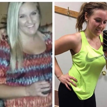 50-Pound Weight Loss Before-and-After
