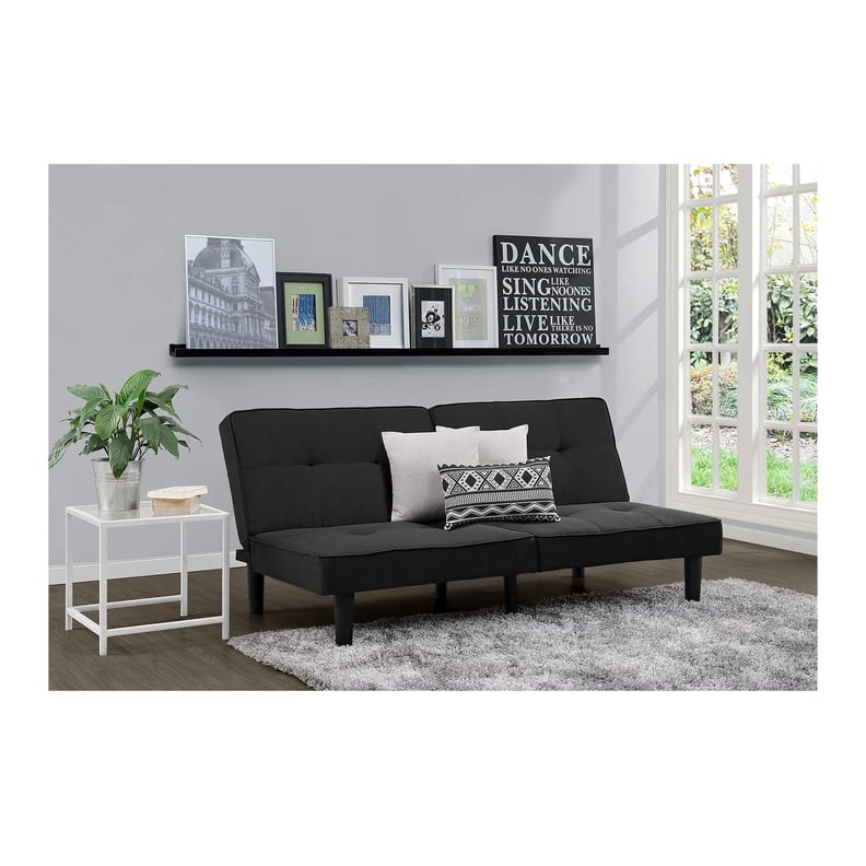 Futon Sofa in Black