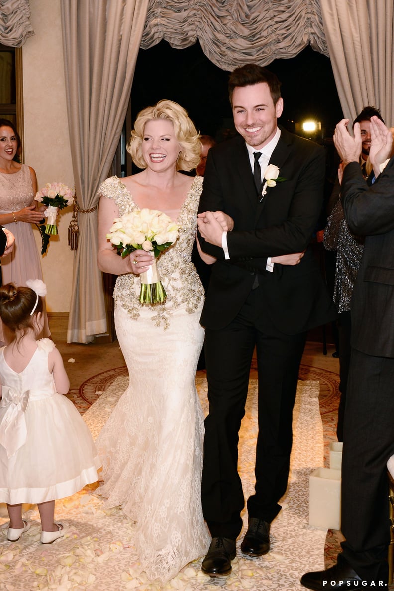 Megan Hilty and Brian Gallagher