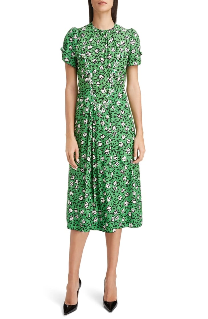 Marc Jacobs The Sofia Loves the 40s Silk Midi Dress | Best ...