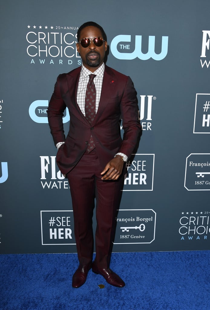 Sterling K. Brown at the 2020 Critics' Choice Awards