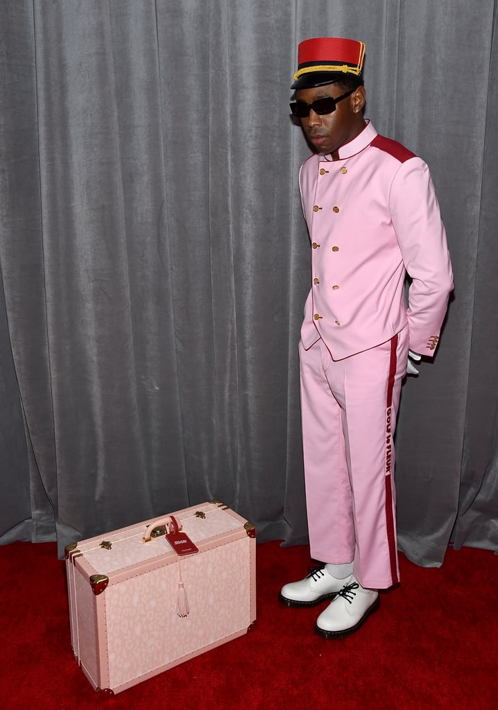 Tyler the Creator's Bellhop Outfit at the Grammys