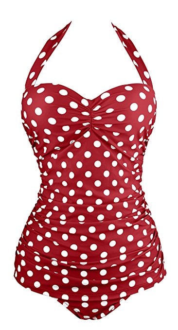 Angerella Vintage Halter One Piece