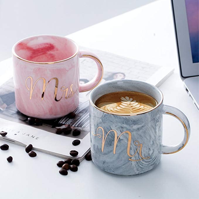 Tergi Mr and Mrs Coffee Mugs Set