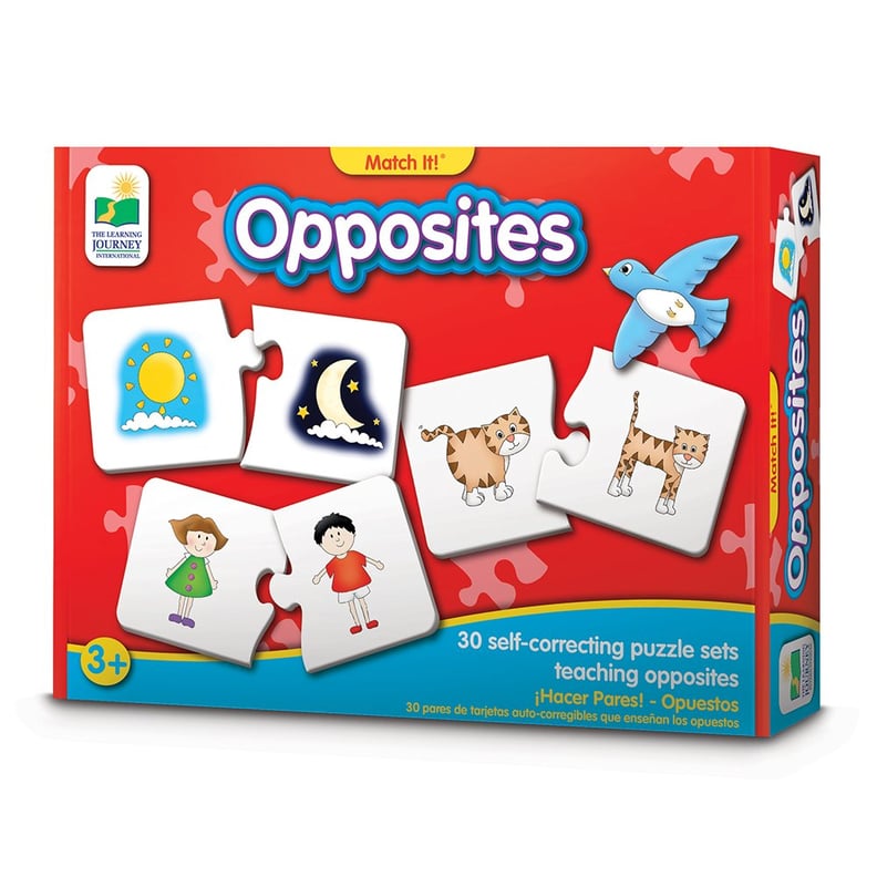 The Learning Journey: Match It! — Opposites — Self-Correcting Puzzle Set