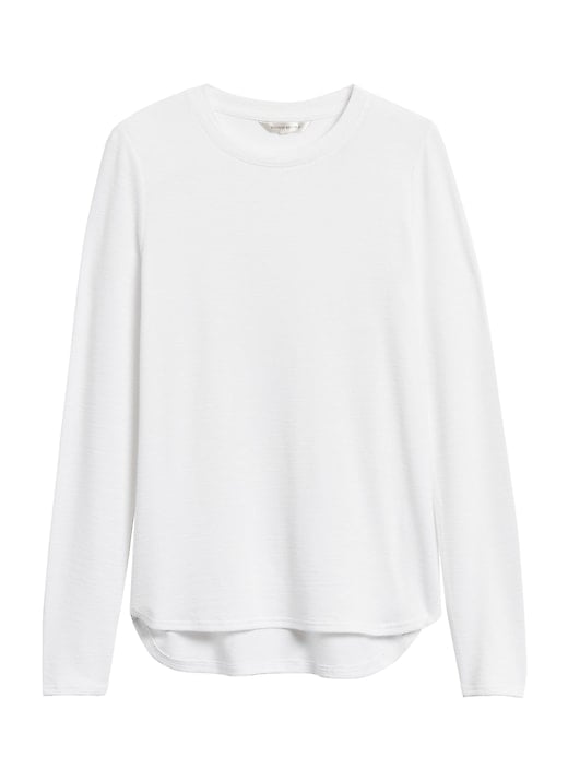 Banana Republic Luxespun Long-Sleeve T-Shirt