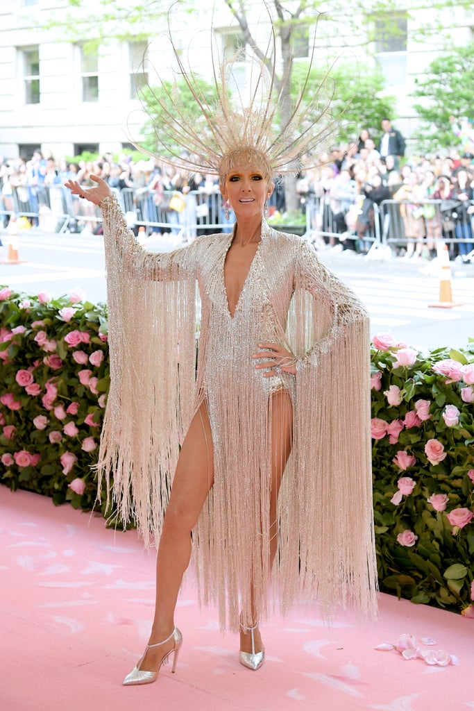 Celine Dion Oscar de la Renta Dress at the 2019 Met Gala