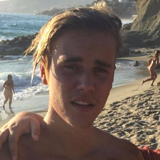 Shirtless Justin Bieber on Beach August 2015 | Pictures