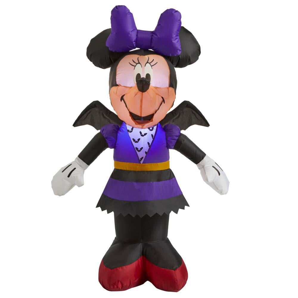 Disney Minnie Mouse in Bat Costume Halloween Inflatable