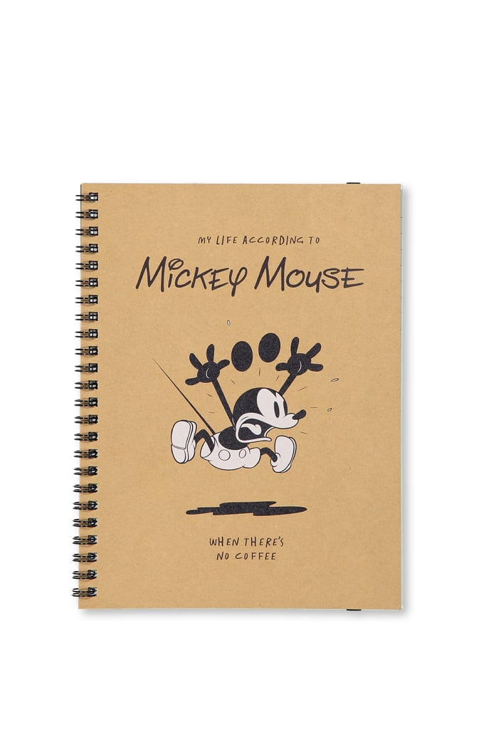 Small Spinout Mickey Sketch Notebook ($5)