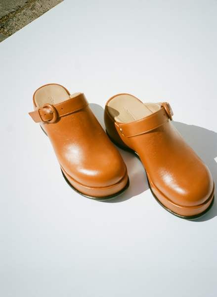 Paloma Wool Odessa Clog in Natural Leather