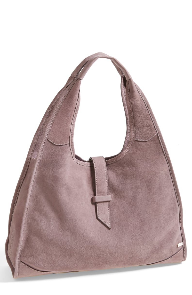 New York Hobo in Lavender, $375