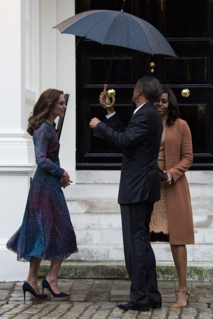 Barack and Michelle Obama With the British Royal Family 2016