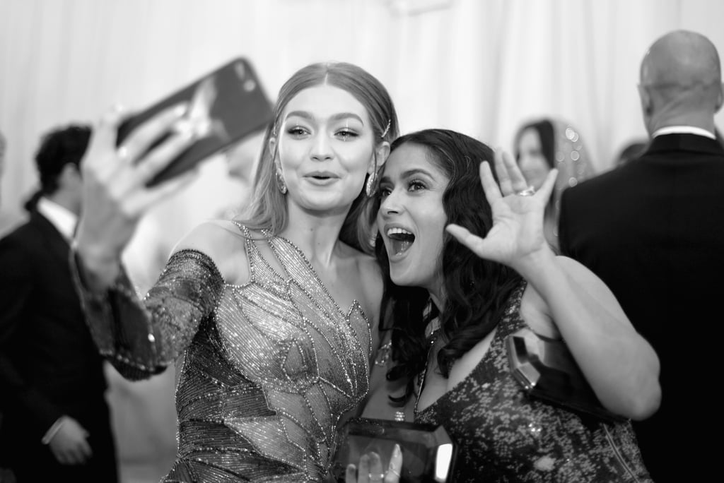 Gigi Hadid and Salma Hayek