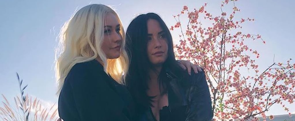 Christina Aguilera and Demi Lovato Friendship Pictures