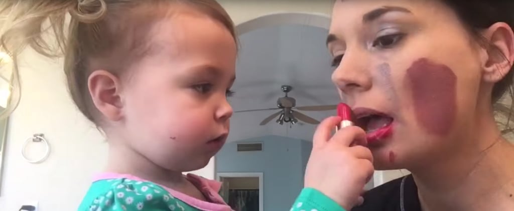Baby Makeup Tutorial Funny Video