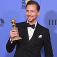 Tom Hiddleston Opens Up About Being the Best Person Ever During His Golden Globes Speech