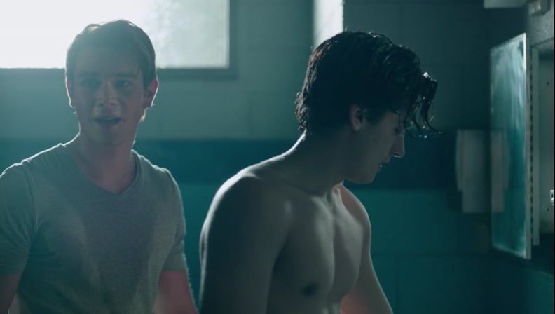 Oh, and if you thought we weren't going to bring up that shirtless scene, you were wrong.