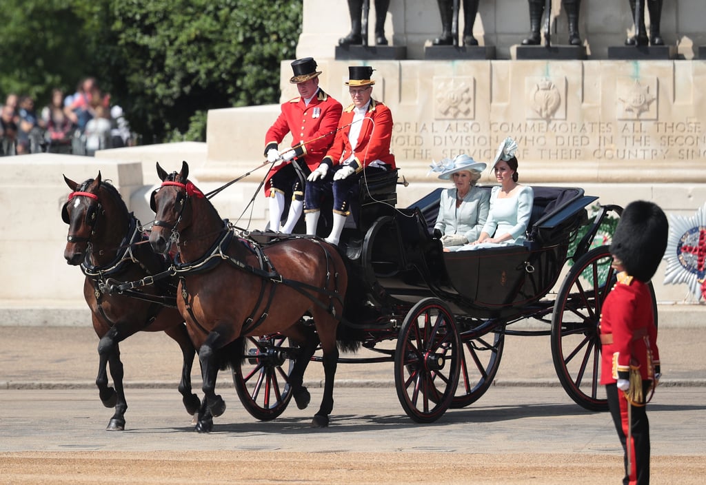 Kate Middleton Hair and Makeup Trooping the Colour 2018