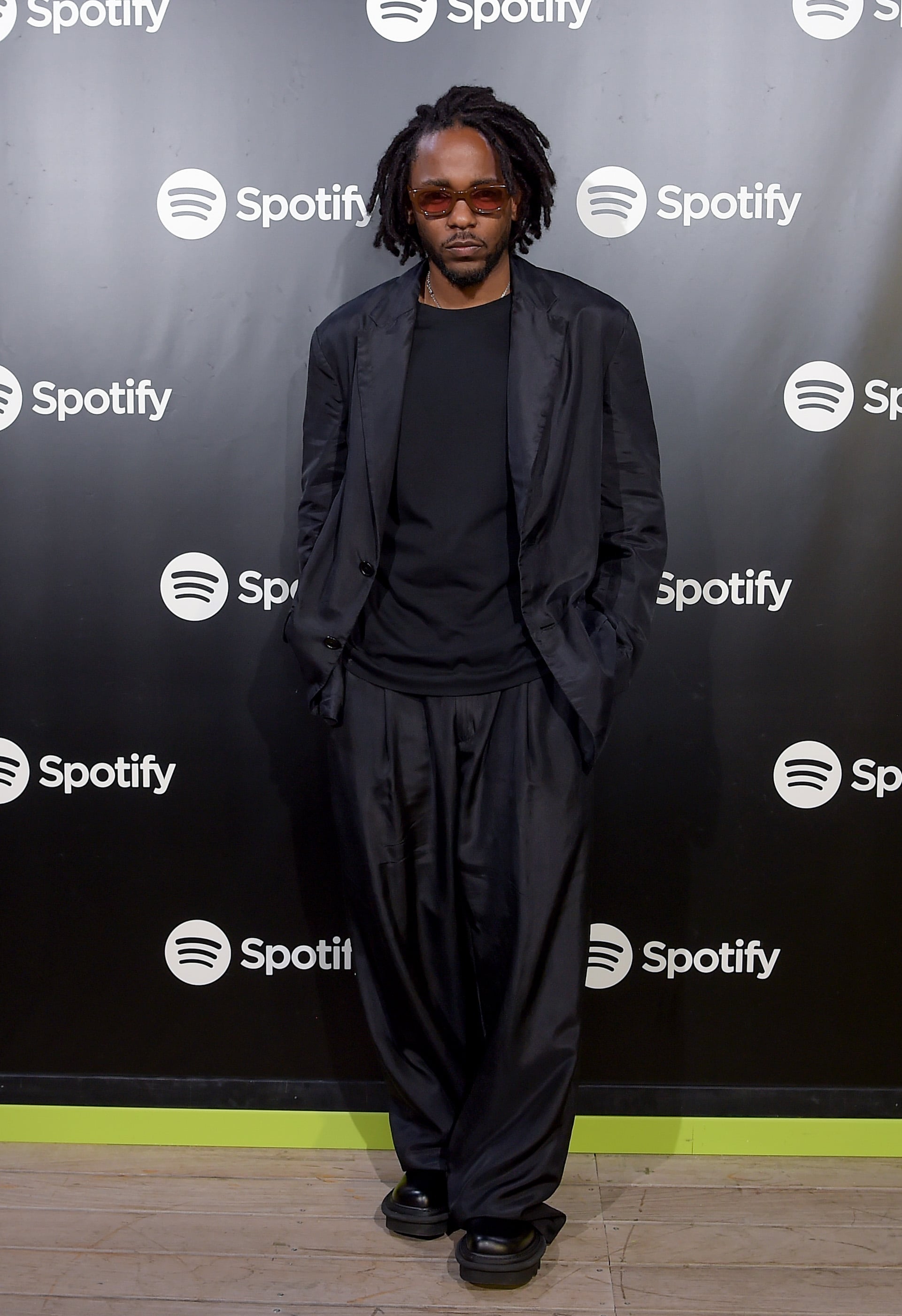 Kendrick Lamar at Spotify music night in Cannes