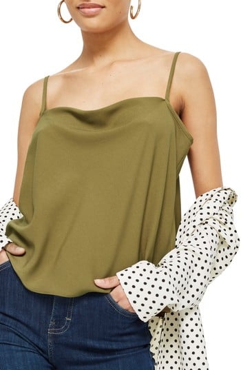 Topshop Cowl Neck Camisole