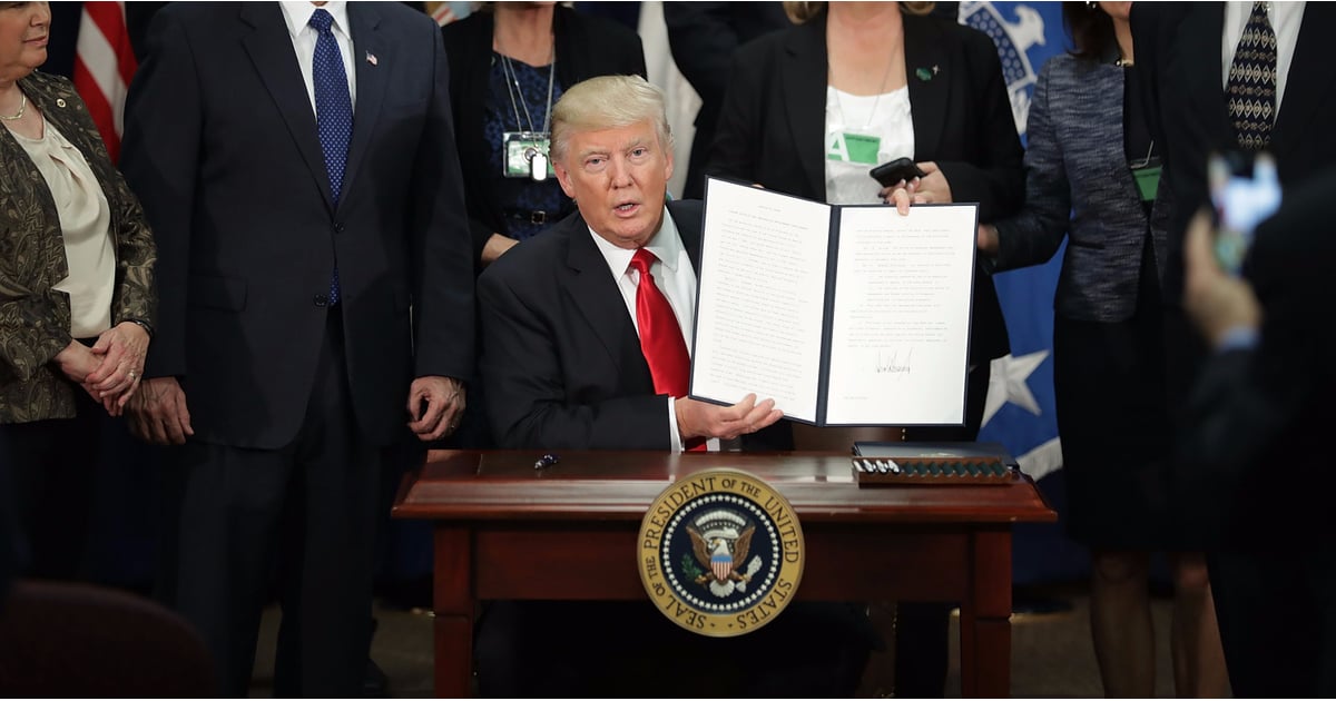 What Is an Executive Order? POPSUGAR News
