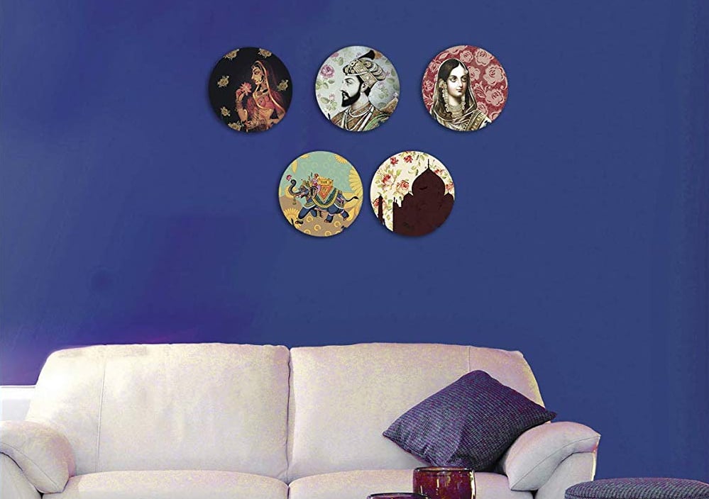 Real Art Mughal Art Wall Hanging Plates Best Wall Decor On
