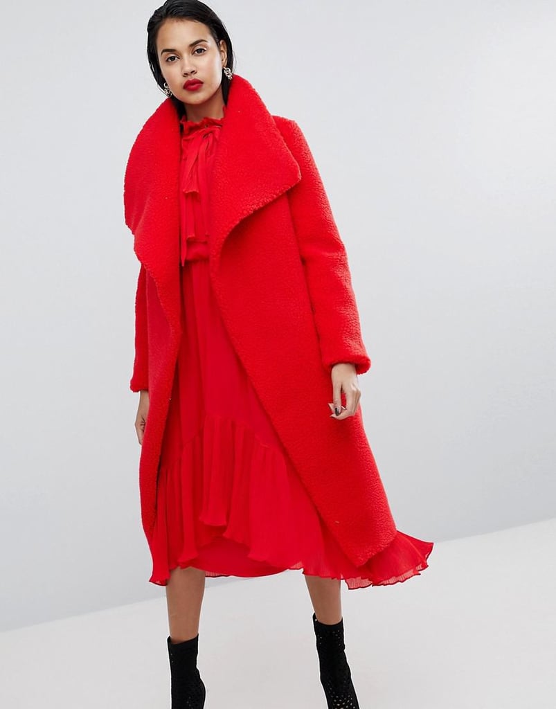 Waterfall on sale teddy coat