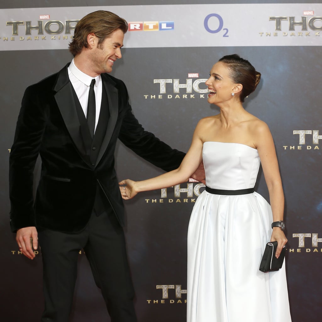 Chris Hemsworth and Natalie Portman Friendship Pictures