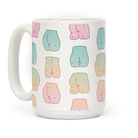 Pastel Butt Mug