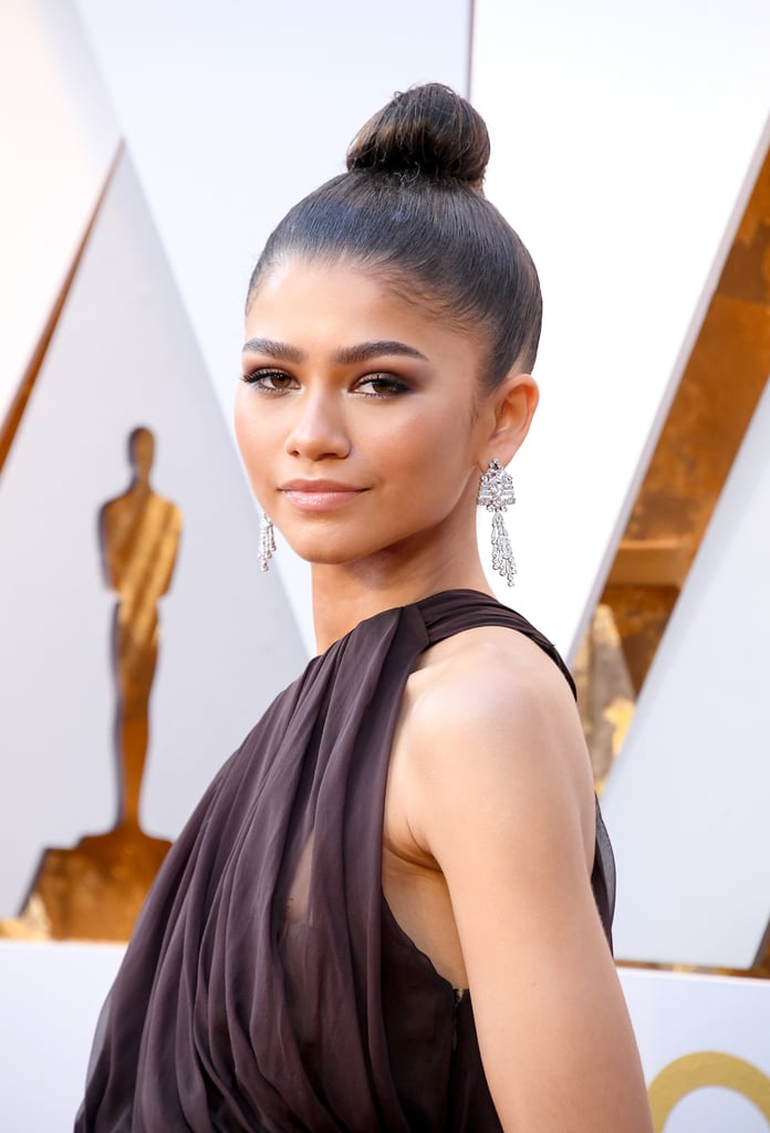 Zendaya | Celebrity Hair and Makeup at the 2018 Oscars | POPSUGAR ...