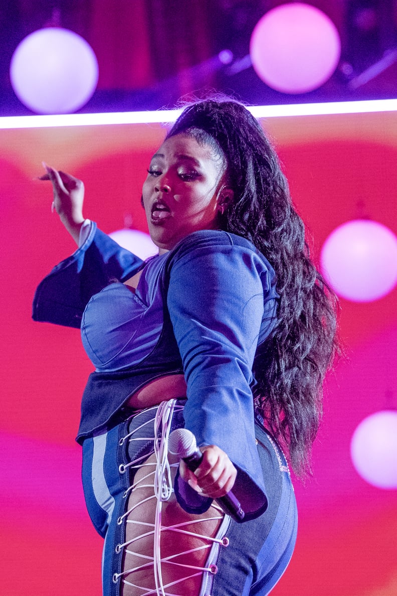 Lizzo at the 2019 MTV Movie and TV Awards